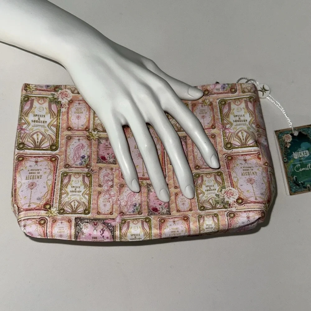 Camilla x Wicked “Totally Ozmopolitan” small pink makeup travel bag pouch